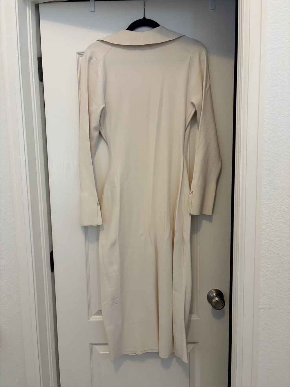 Banana Republic Cream Wrap Sweater Dress - Picture 8 of 9